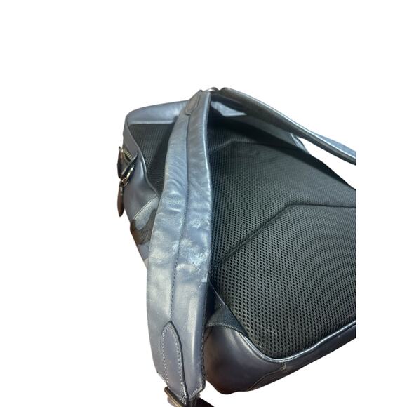 Men’s Coach Blue Camouflage Leather Backpack - Picture 9 of 9